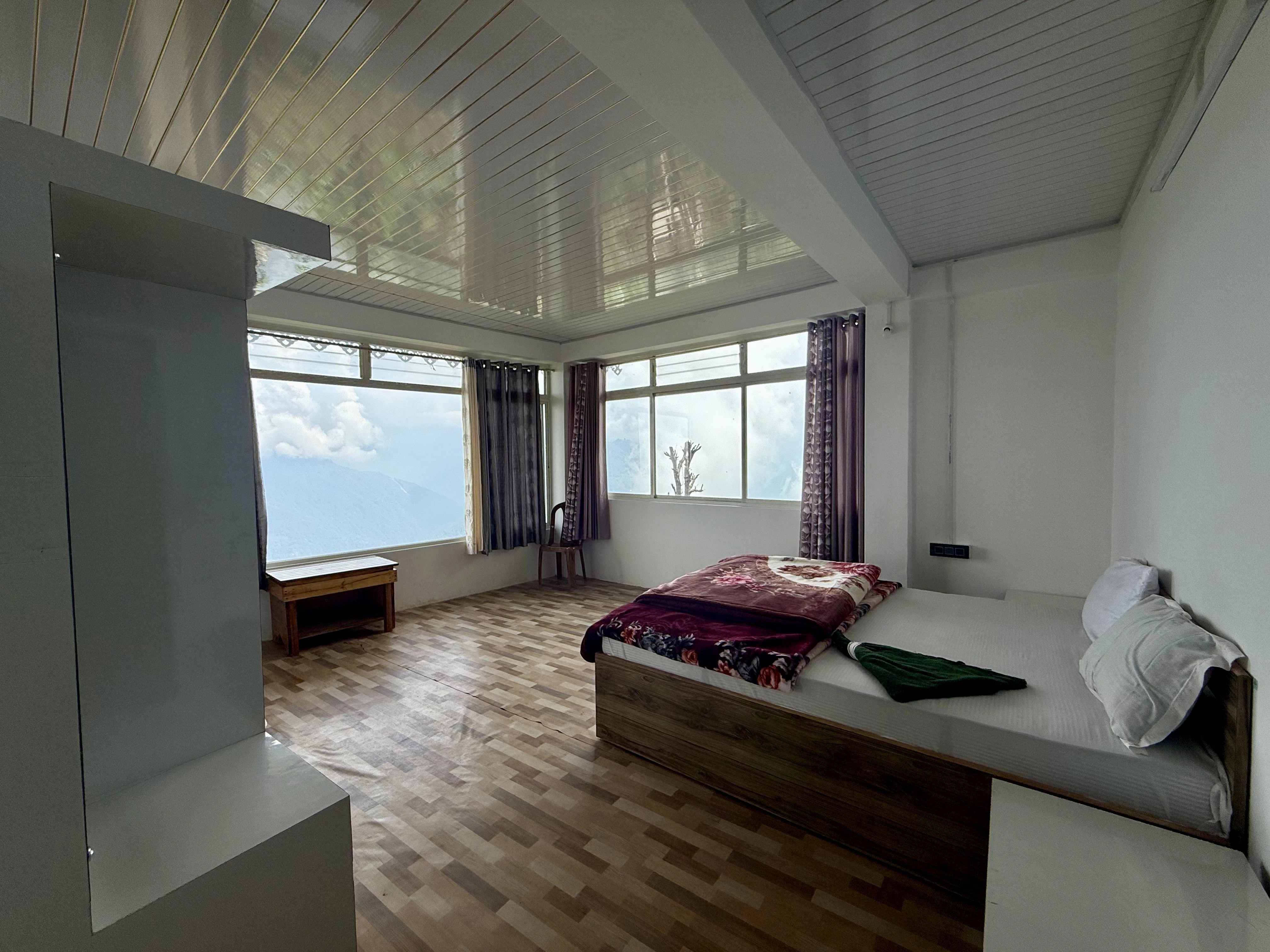 Bedroom with Mountain View